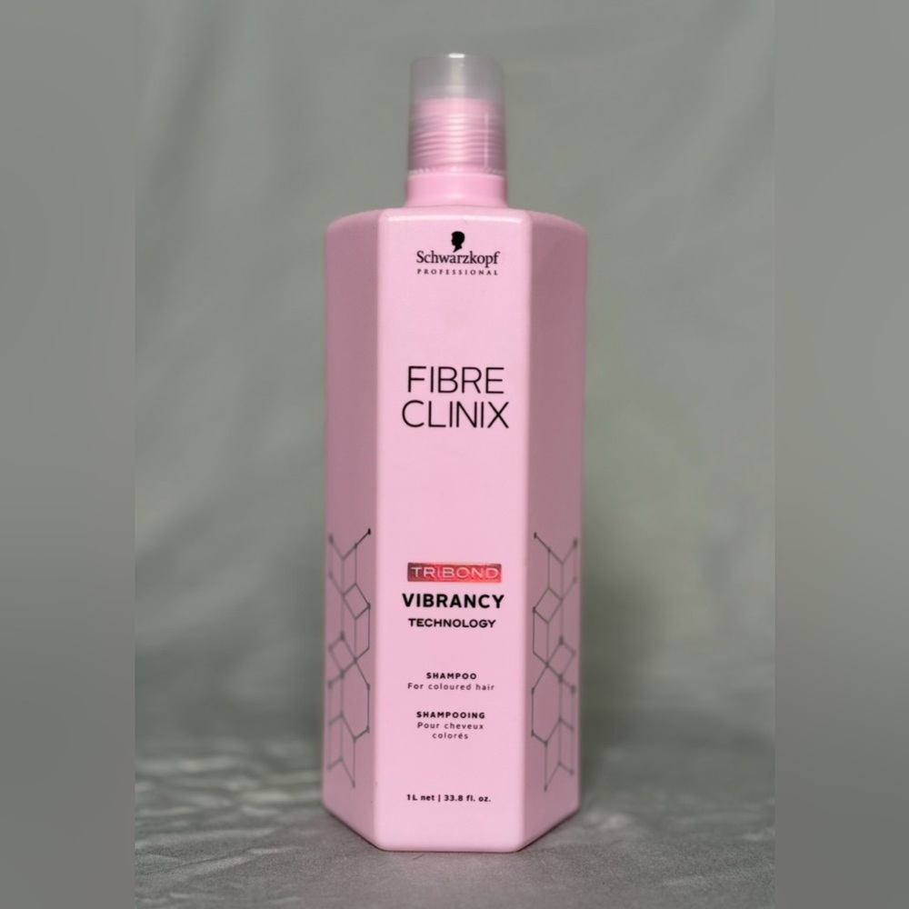 NEW Schwarzkopf Professional Fibre Clinic Tribond Vibrancy Shampoo (1 Liter)